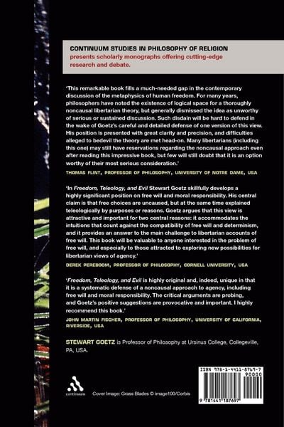 Produktbild: Freedom, Teleology, and Evil