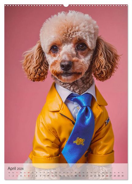 Produktbild: Hot Dogs - Fashion Victims (hochwertiger Premium Wandkalender 2026 DIN A2 hoch), Kunstdruck in Hochglanz