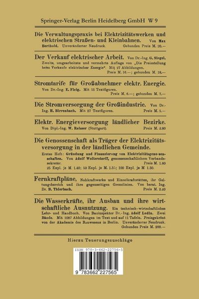 Produktbild: Weltwirtschaftlicher Stand und Aufgaben der Elektroindustrie