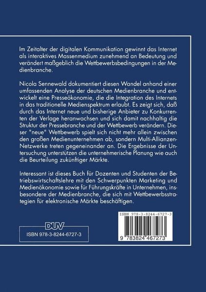 Produktbild: Massenmedien und Internet