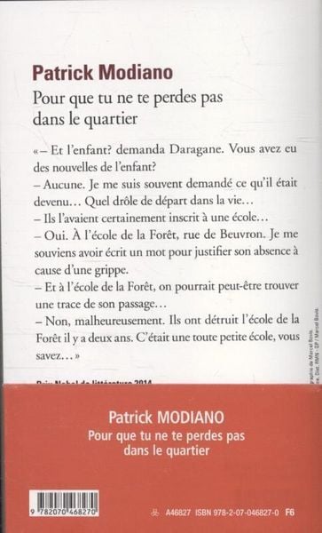 Produktbild: Pour que tu ne te perdes pas dans le quartier