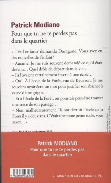 Produktbild: Pour que tu ne te perdes pas dans le quartier