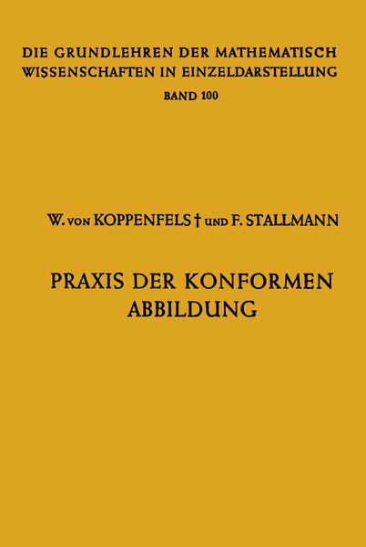 Produktbild: Praxis der Konformen Abbildung