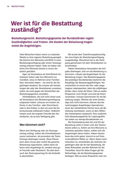 Produktbild: Schnelle Hilfe im Trauerfall