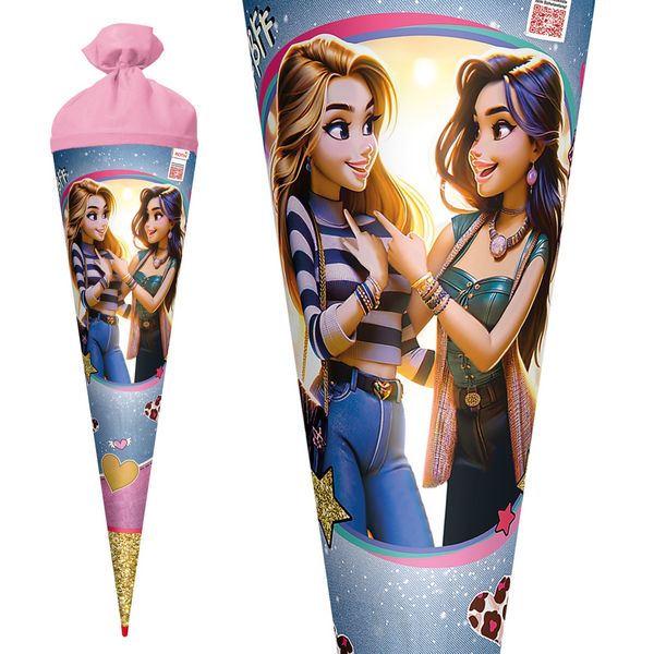 Produktbild: Motivschult&uuml;te, Best Friends Forever, 70 cm