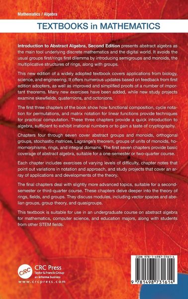 Produktbild: Introduction to Abstract Algebra