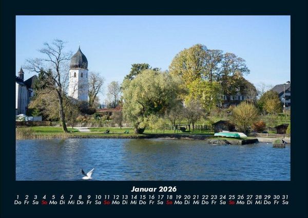 Produktbild: Tage am See 2026 Fotokalender DIN A4