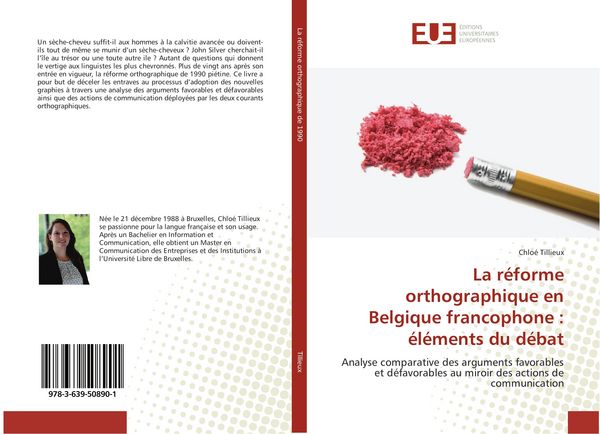 Produktbild: La r&eacute;forme orthographique en Belgique francophone : &eacute;l&eacute;ments du d&eacute;bat