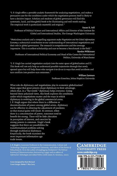 Produktbild: Negotiation and the Global Information Economy