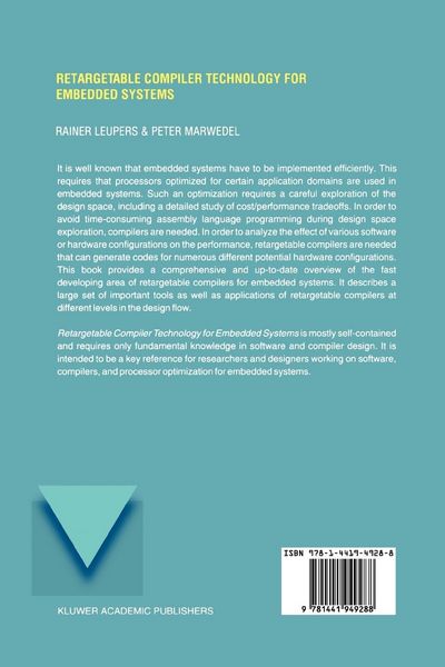 Produktbild: Retargetable Compiler Technology for Embedded Systems