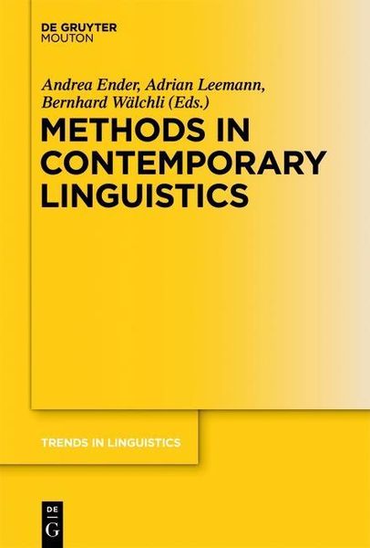 Produktbild: Methods in Contemporary Linguistics