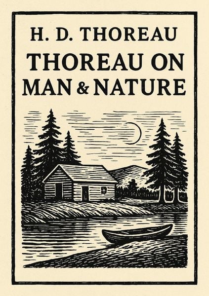 Produktbild: Thoreau on Man & Nature
