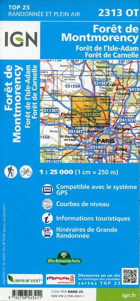 Produktbild: For&ecirc;ts de Montmorency de l'Isle-Adam et de Carnelle