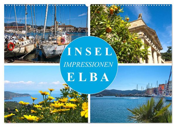 Produktbild: Insel Elba Impressionen (Wandkalender 2026 DIN A2 quer), CALVENDO Monatskalender