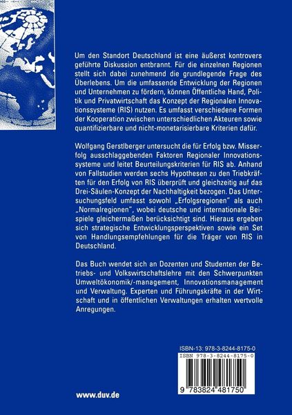 Produktbild: Regionale Innovationssysteme aus betriebswirtschaftlicher Perspektive