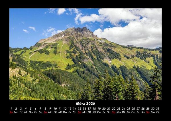 Produktbild: Landschaftskalender 2026 Fotokalender DIN A3