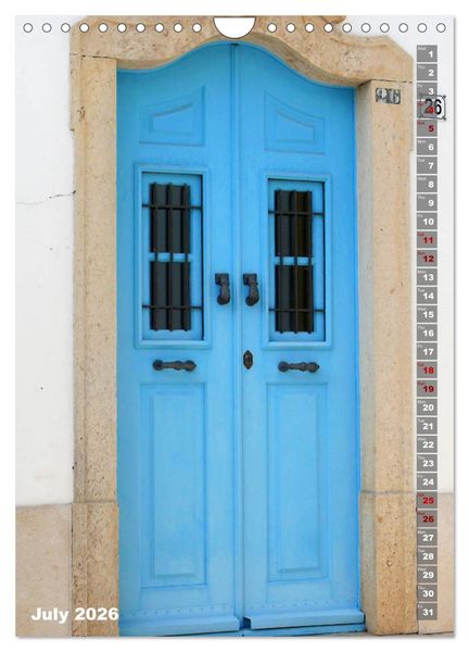 Produktbild: antique doors around europe (Wall Calendar 2026 DIN A4 portrait), CALVENDO 12 Month Wall Calendar