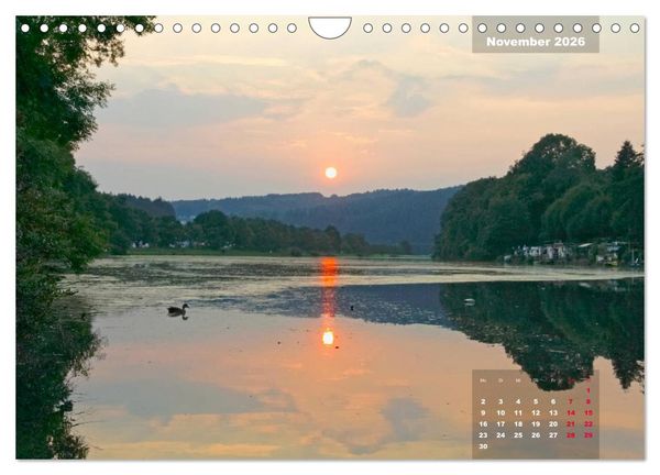 Produktbild: Bilderbogen Bergisches Land (Wandkalender 2026 DIN A4 quer), CALVENDO Monatskalender