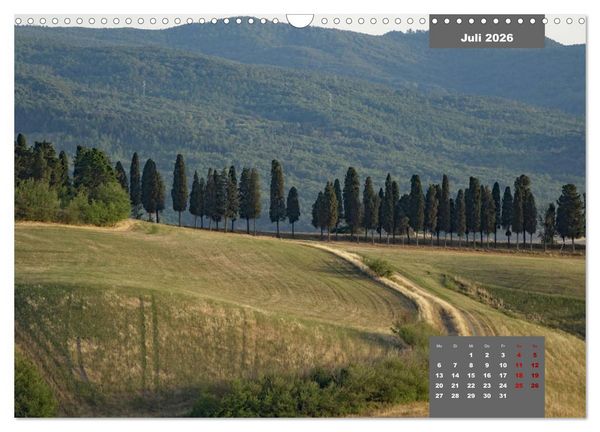 Produktbild: Toskana - eine der sch&ouml;nsten Regionen Italiens (Wandkalender 2026 DIN A3 quer), CALVENDO Monatskalender
