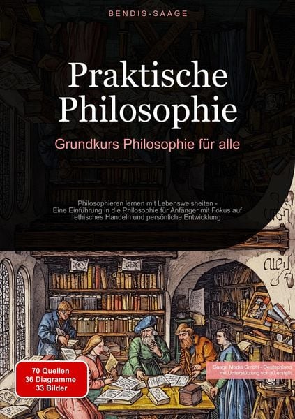 Praktische Philosophie: Grundkurs Philosophie für alle, Taschenbuch von Bendis A. I. Saage-Deutschland, Tredition, 9783384510051