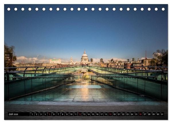 Produktbild: Wundervolles London (Tischkalender 2026 DIN A5 quer), CALVENDO Monatskalender