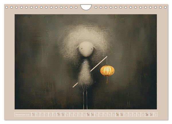 Produktbild: Sch&auml;fchenparade (Wandkalender 2026 DIN A4 quer), CALVENDO Monatskalender