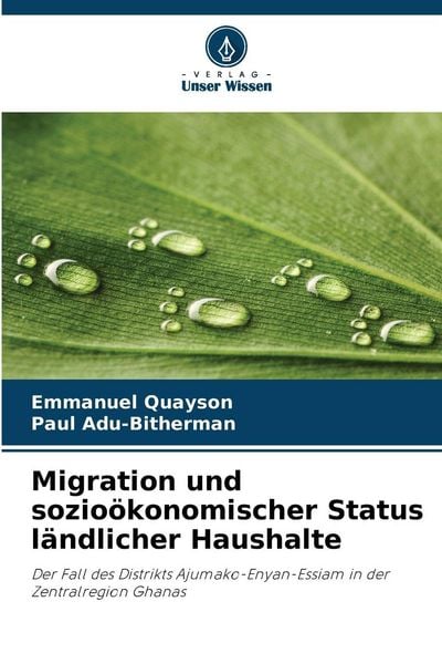 Produktbild: Migration und sozio&ouml;konomischer Status l&auml;ndlicher Haushalte
