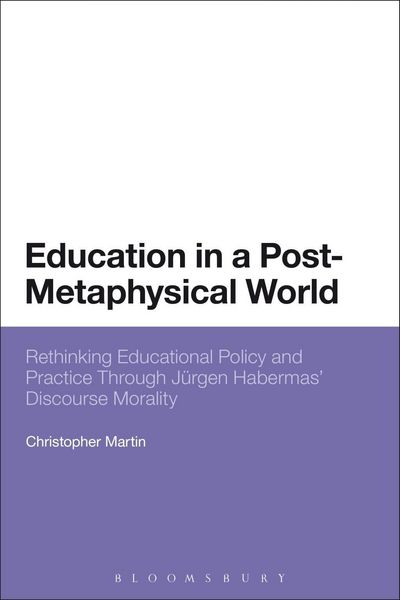 Produktbild: Education in a Post-Metaphysical World