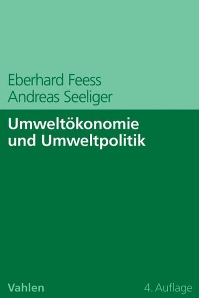 Produktbild: Umwelt&ouml;konomie und Umweltpolitik