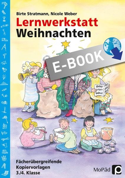 Produktbild: Lernwerkstatt Weihnachten - 3./4. Klasse