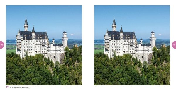 Produktbild: In 444 Fehlern um die Welt &ndash; Deutschland. Finde die Unterschiede in den sch&ouml;nsten Motiven Deutschlands