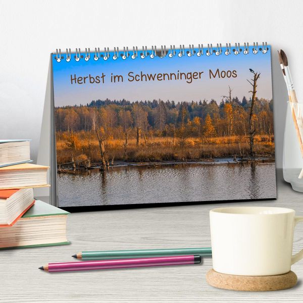 Produktbild: Herbst im Schwenninger Moos (Tischkalender 2026 DIN A5 quer), CALVENDO Monatskalender