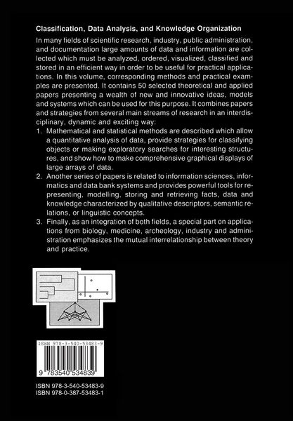 Produktbild: Classification, Data Analysis, and Knowledge Organization