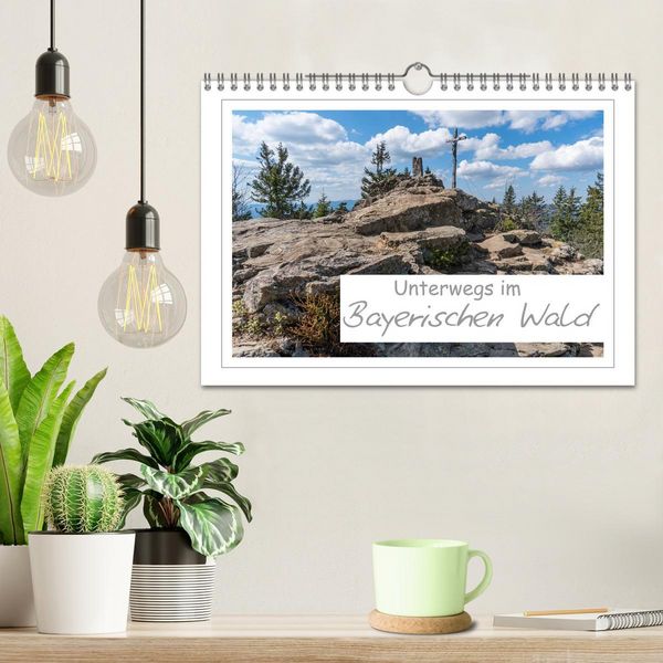 Produktbild: Unterwegs im Bayerischen Wald (Wandkalender 2026 DIN A4 quer), CALVENDO Monatskalender