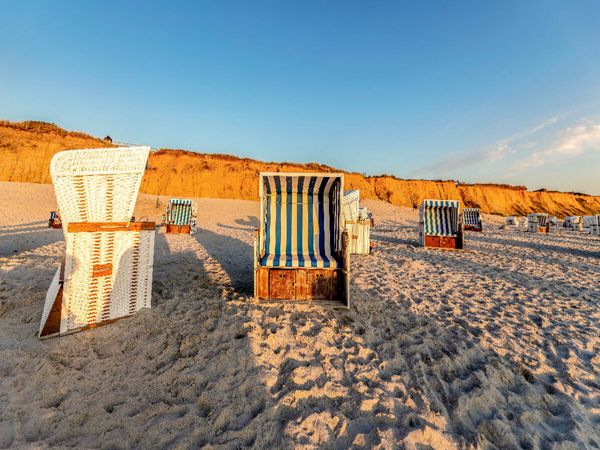 CALVENDO Puzzle Sonnenuntergang am Roten Kliff auf Sylt | 1000 Teile Lege-Größe 64x48cm Foto-Puzzle für glückliche Stunden