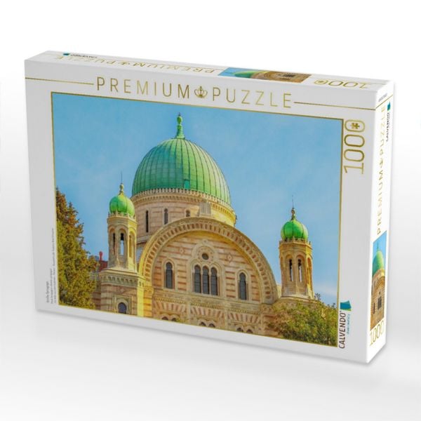 Produktbild: CALVENDO Puzzle Gro&szlig;e Synagoge | 1000 Teile Lege-Gr&ouml;&szlig;e 64x48cm Foto-Puzzle f&uuml;r gl&uuml;ckliche Stunden