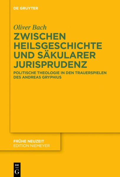 Zwischen Heilsgeschichte und säkularer Jurisprudenz