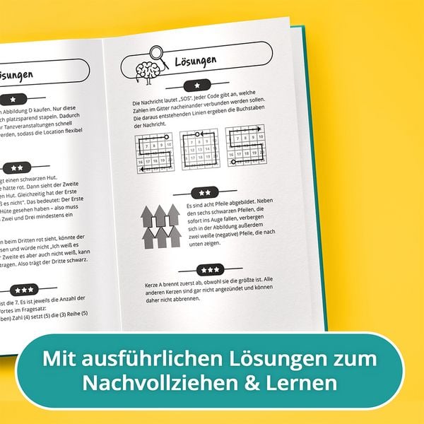 Produktbild: Das geniale R&auml;tselbuch f&uuml;r clevere Teenager &ndash; Level up dein Gehirn