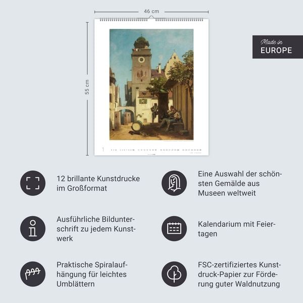 Produktbild: Carl Spitzweg Edition Kalender 2027