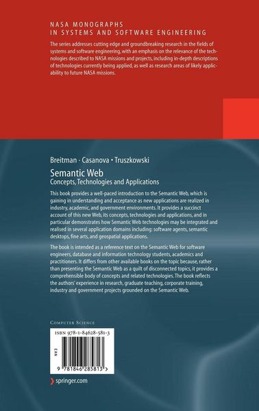 Produktbild: Semantic Web: Concepts, Technologies and Applications