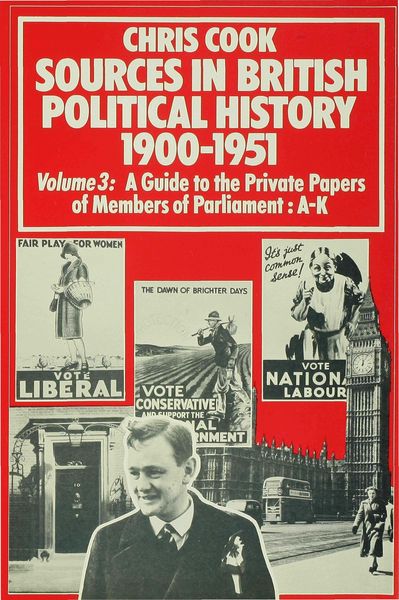 Produktbild: Sources In British Political History, 1900-1951