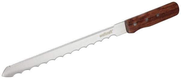 Produktbild: Wolfcraft 4119000 D&auml;mmstoffmesser Klingenl&auml;nge 275mm