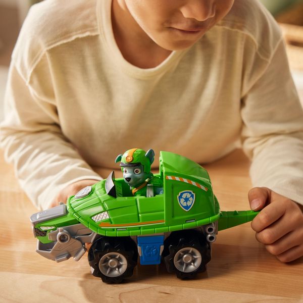 Produktbild: PAW Patrol Jungle Pups &ndash; Schnappschildkr&ouml;ten-Fahrzeug mit Rocky-Figur (Basis Fahrzeug)