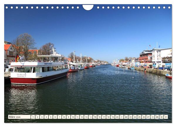 Produktbild: Seebad Warnem&uuml;nde (Wandkalender 2026 DIN A4 quer), CALVENDO Monatskalender