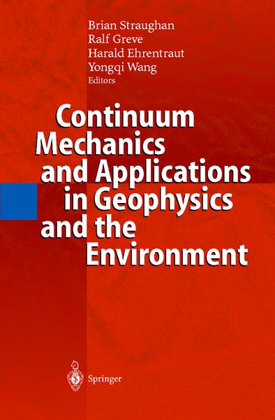 Produktbild: Continuum Mechanics and Applications in Geophysics and the Environment