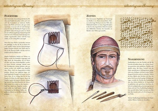 Produktbild: Kleidung des Mittelalters selbst anfertigen &ndash; Gewandungen der Wikinger