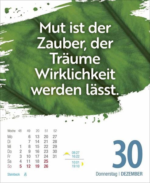 Produktbild: Gl&uuml;ckskalender 2027