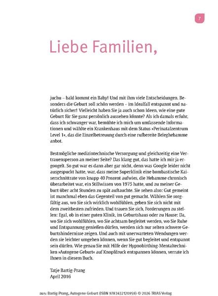 Produktbild: Autogene Geburt