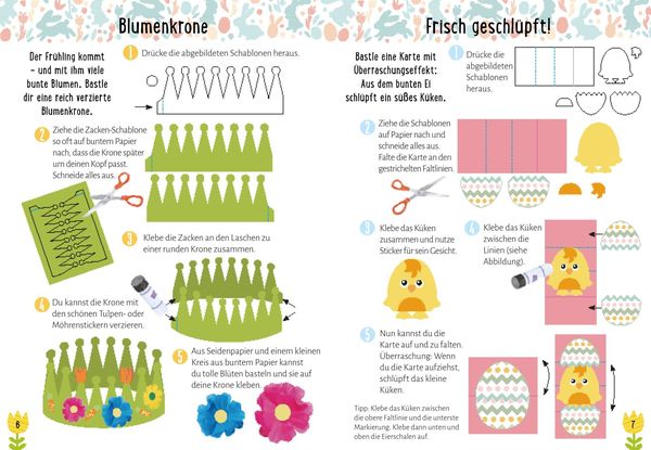Produktbild: Bastelset f&uuml;r Kinder: Ostern