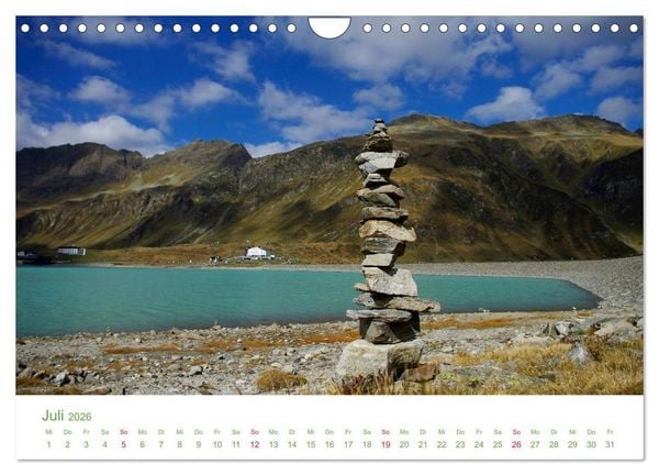 Produktbild: Bergwelt in &Ouml;sterreich (Wandkalender 2026 DIN A4 quer), CALVENDO Monatskalender